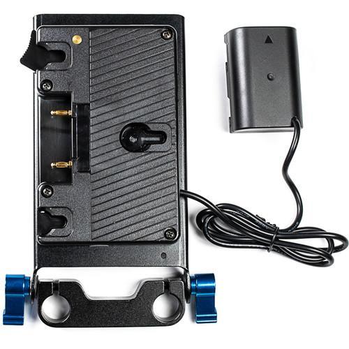 Indipro IndiPro Tools PDGGH45 Gold Mount Battery Adapter Plate with Pansonic DMW-BLF19 Type Dummy Battery (24")