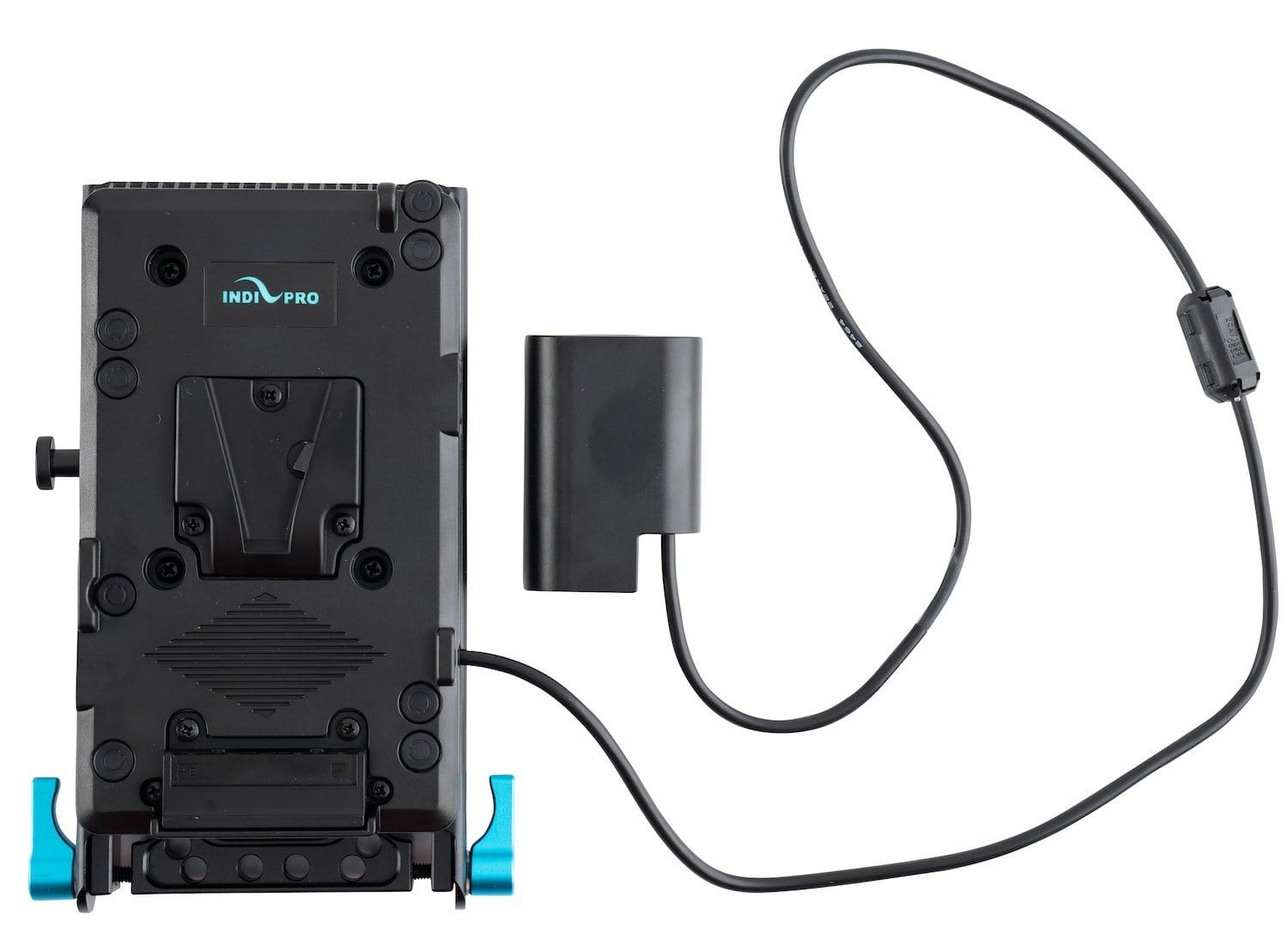 Indipro IndiPro Tools PDVGH45 V-Mount Battery Adapter Plate with Pansonic DMW-BLF19 Type Dummy Battery (24")