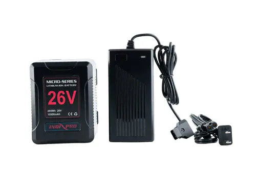 Indipro IndiPRO Tools Portable Power Kit for ikan Lyra LBX8 Bi-Color LED Light Panel