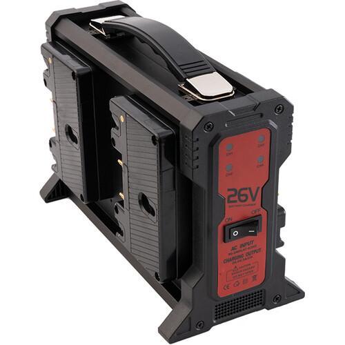 Indipro IndiPro Tools Quad 26V Gold Mount Lithium-Ion Battery Charger