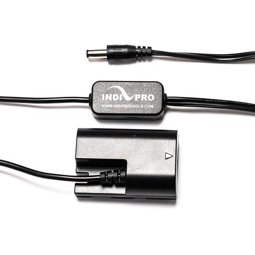 Indipro IndiPro Tools RLP25 2.5mm Male Power Cable to Canon LP-E6 Type Dummy Battery (24", Regulated)