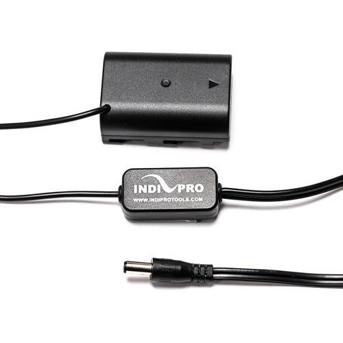 Indipro IndiPro Tools RPGH9 2.5mm Male Power Cable to Panasonic DMW-BLF19 Type Dummy Battery (24", Regulated)