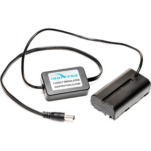 Indipro IndiPro Tools RSYP2 2.5mm Male Power Cable to Sony L-Series Dummy Battery (24", Regulated)
