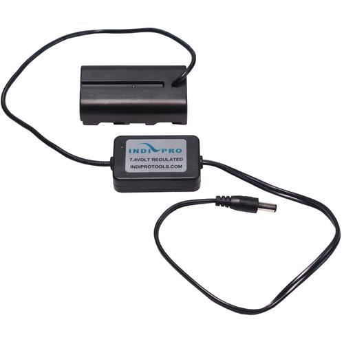 Indipro IndiPro Tools RSYP2 2.5mm Male Power Cable to Sony L-Series Dummy Battery (24", Regulated)