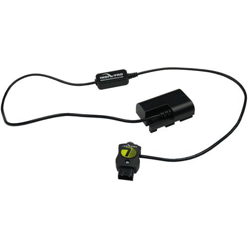 Indipro IndiPro Tools SCPTLP6 SafeTap Connector Cable to Canon LP-E6 type Dummy Battery (28", Regulated)