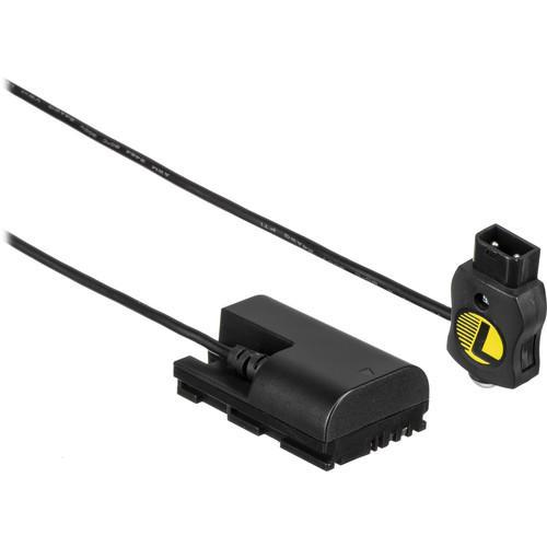 Indipro IndiPro Tools SCPTLP6 SafeTap Connector Cable to Canon LP-E6 type Dummy Battery (28", Regulated)