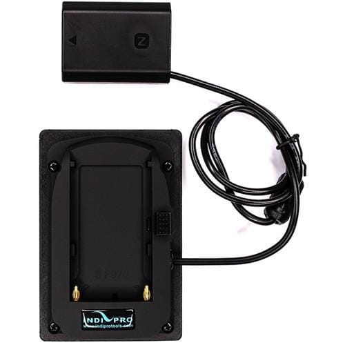 Indipro IndiPro Tools SLPFZ1 Sony L-Series Battery Adapter Plate to Sony NP-FZ100 Type Dummy Battery (24")