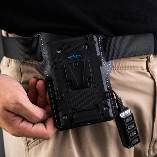 Indipro IndiPro Tools VMBB1 Universal V-Mount Battery Belt w/ 5-way D-Tap Output