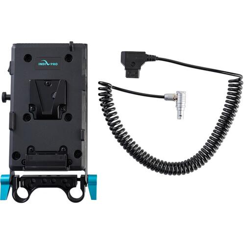 Indipro IndiPro Tools VMORDK V-Mount Multi-Output Plate w/ 15mm Rod Mount for RED KOMODO