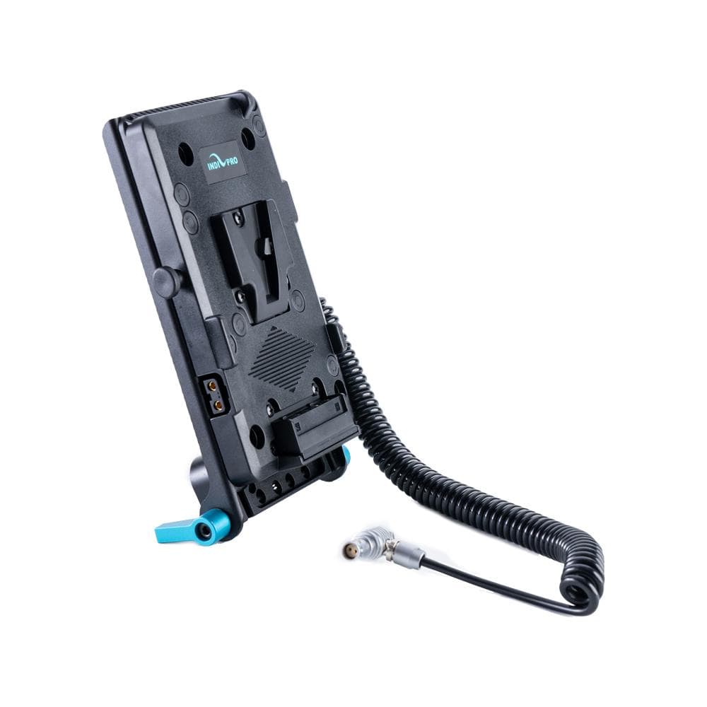 Indipro IndiPro Tools VMRDK V-Mount Plate w/ 15mm Rod Mount for RED KOMODO (Dual D-Tap Outputs)