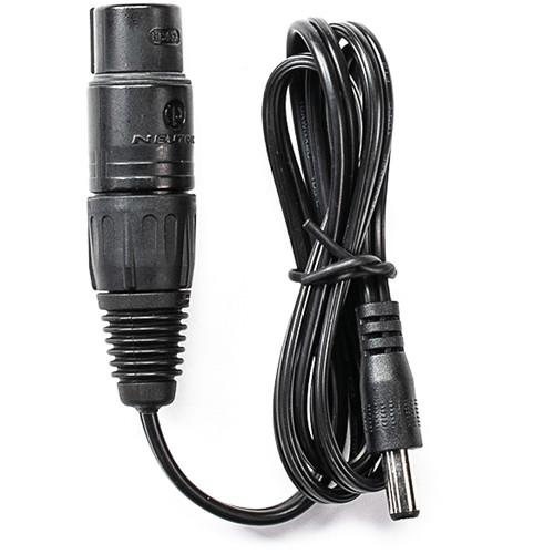 Indipro IndiPro Tools XLRPOD24 2.5mm Male Power Cable to Neutrik 4-Pin XLR Connector (24", Non-Regulated)