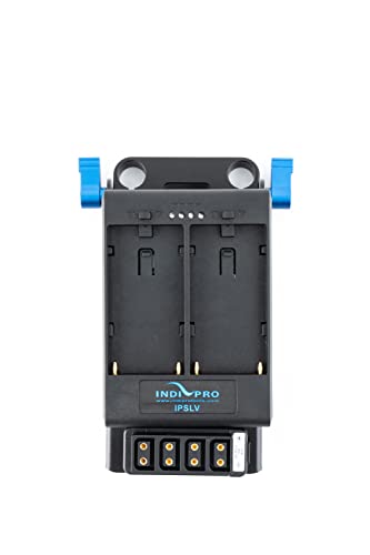Indipro IndiPRO Universal Dual NP-F Power System w/ 15mm Rod Mount (w/ 4x D-Tap Outputs)
