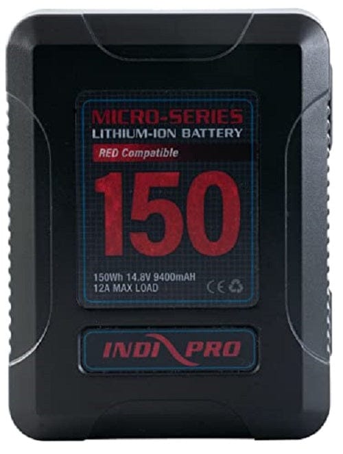 Indipro Micro-Series 150Wh V-Mount Li-Ion Battery (RED Compatible)