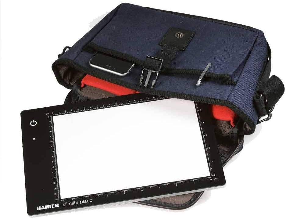 Kaiser Kaiser Slimlite Plano 5000K 10.5x15.5 Battery/AC Thin Dimmable LED Lightbox (202454)