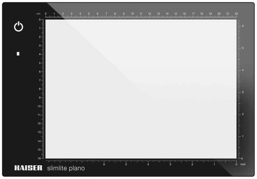Kaiser Kaiser Slimlite Plano 5000K 10.5x15.5 Battery/AC Thin Dimmable LED Lightbox (202454)