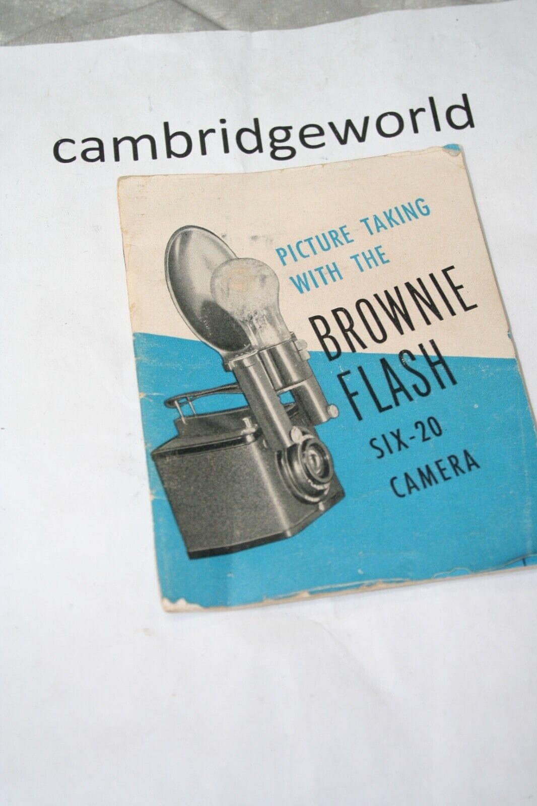 Kodak Cameras & Photo:Camera Manuals & Guides KODAK BROWNIE FLASH SIX-20 CAMERA INSTRUCTION MANUAL GUIDE BOOK ORIGINAL GENUINE