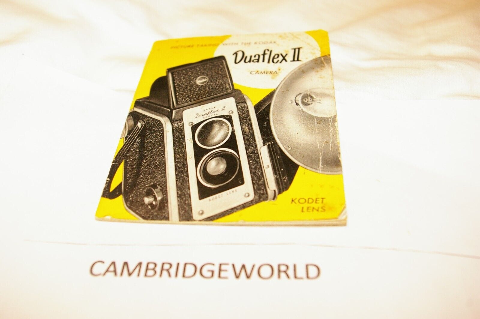 Kodak Cameras & Photo:Camera Manuals & Guides KODAK DUAFLEX II CAMERA INSTRUCTION MANUAL GUIDE BOOK ORIGINAL GENUINE