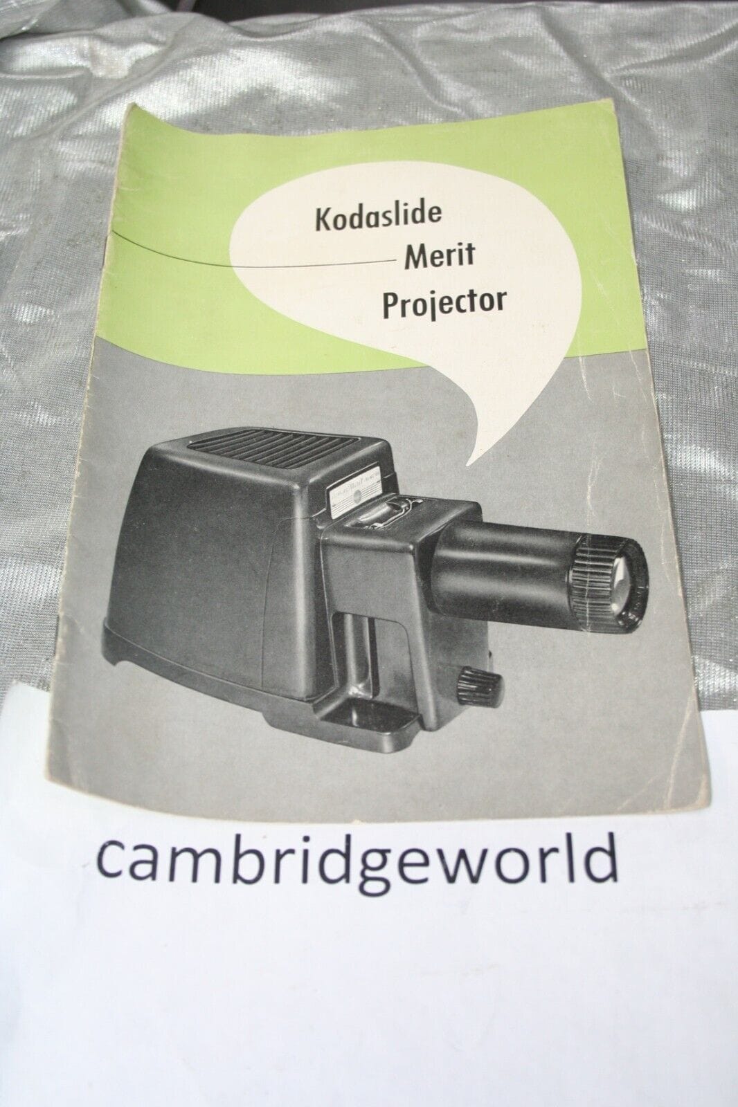 Kodak Cameras & Photo:Camera Manuals & Guides KODAK MERIT SLIDE PROJECTOR Instruction Book  Manual  User Guide