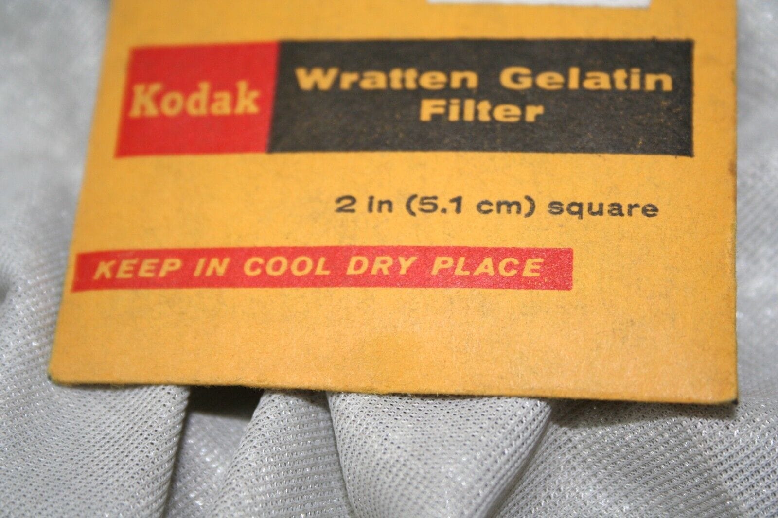 Kodak Cameras & Photo:Lenses & Filters:Filters Kodak Wratten 47B  Gelatin 51mmx51mm 2X2" Filter  NEW