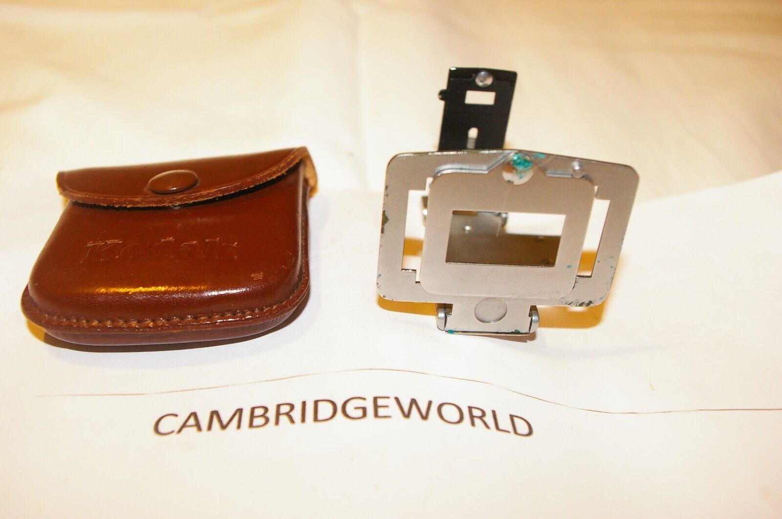 Kodak Cameras & Photo:Vintage Movie & Photography:Vintage Parts & Accessories Kodak Retina Camera Sports Action View Finder with parallex correction & Case