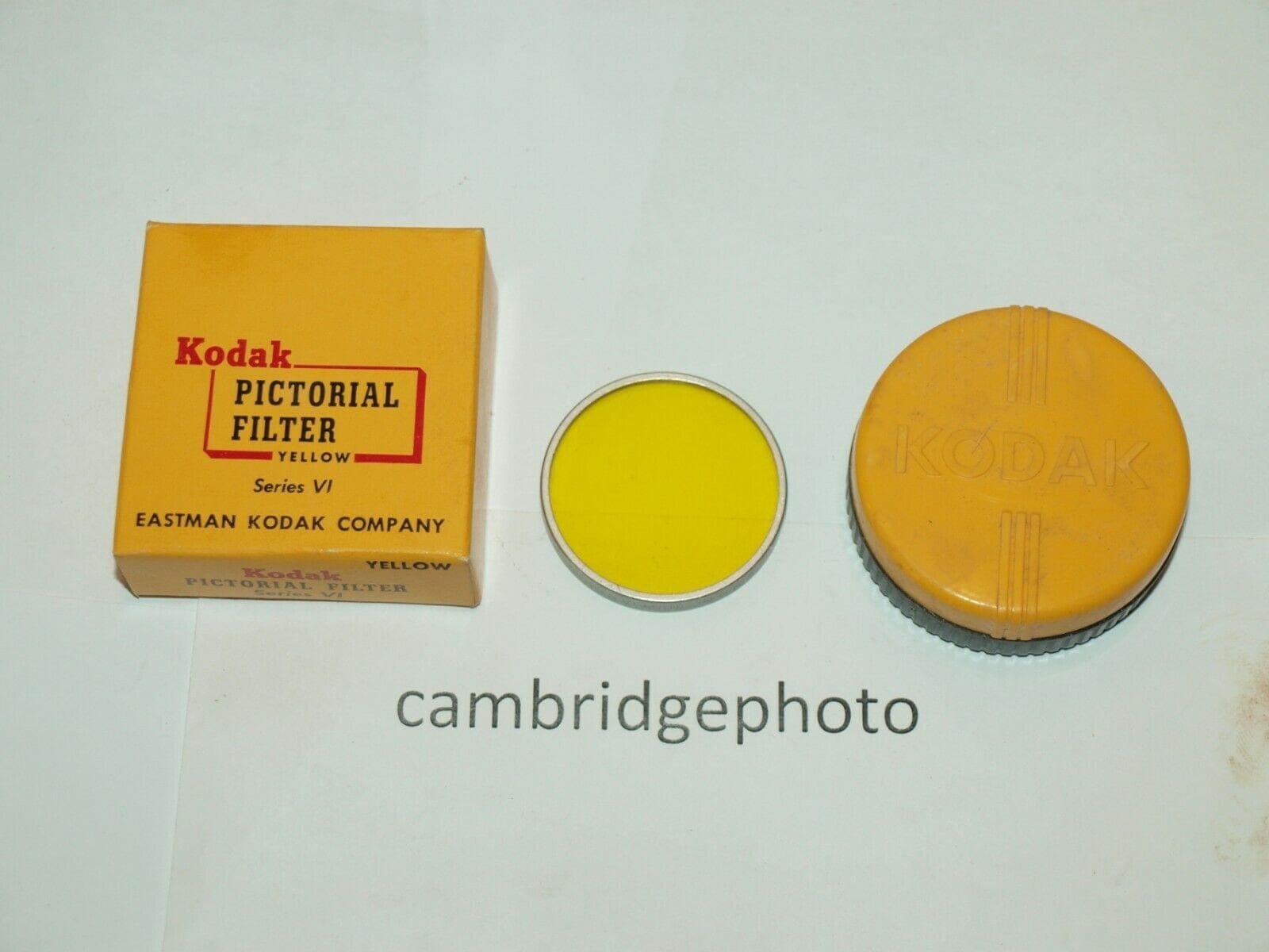 Kodak NEW  KODAK Series VI 6 drop in yellow filter in box