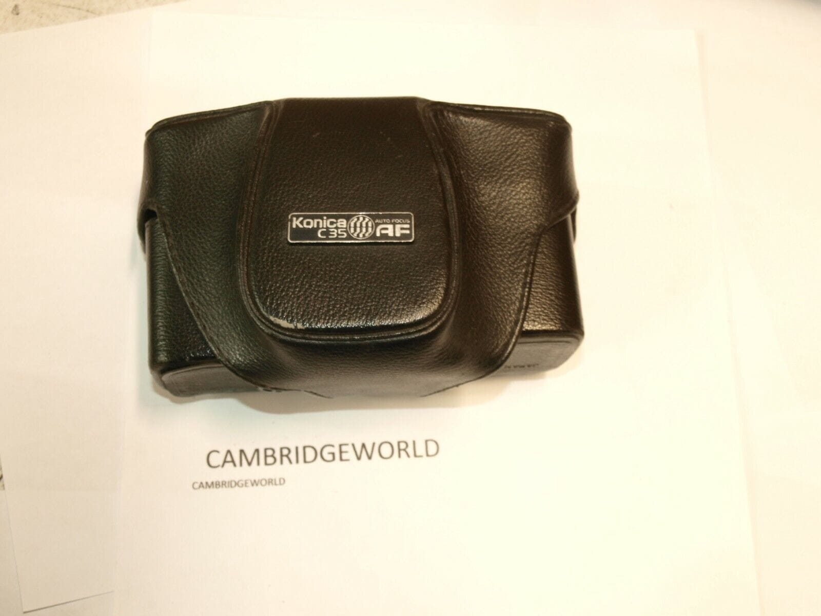 Konica Minolta Cameras & Photo:Camera, Drone & Photo Accessories:Cases, Bags & Covers NEW KONICA CF35 EF CAMERA EVEREADY CARRYING CASE GENUINE  KONICA BRAND 705-187