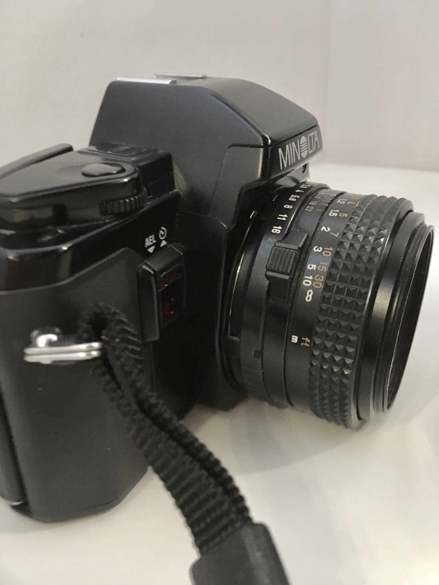 Konica Minolta Minolta X-370N 35mm SLR Film Camera Body, Strap & Manual, Refurbished