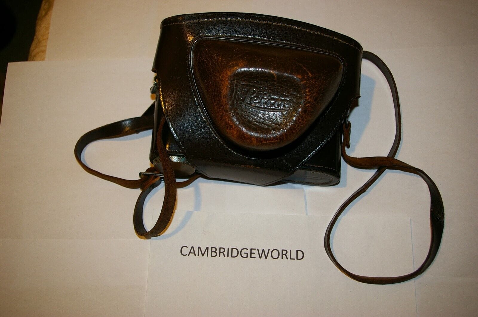 Leica Cameras & Photo:Camera, Drone & Photo Accessories:Cases, Bags & Covers LEITZ LEICA WETZLAR  GENUINE LEATHER CAMERA CASE M3 M2 M1 MADE in GERMANY