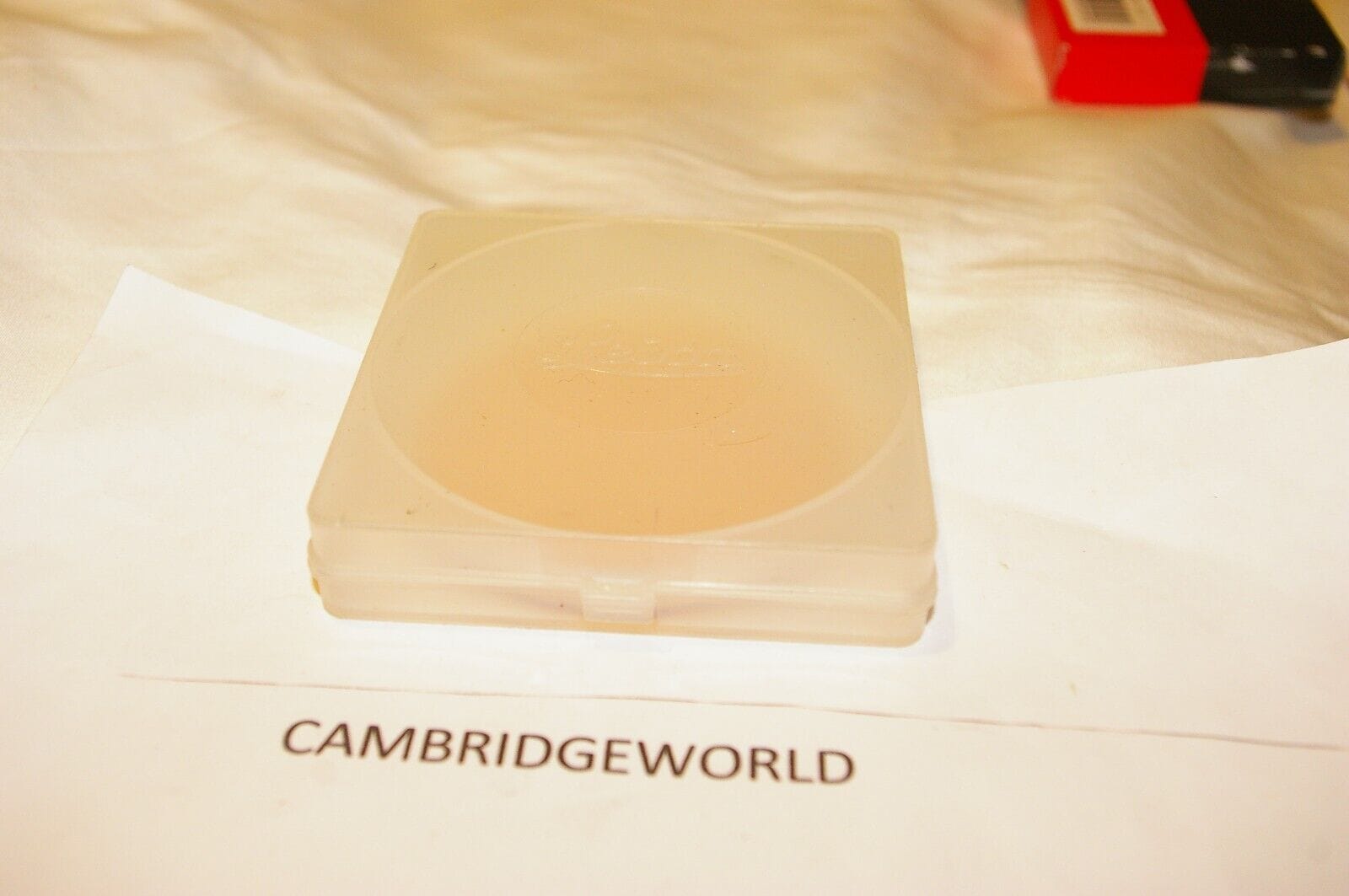 Leica Cameras & Photo:Lenses & Filters:Filters Leitz Leica WETZLAR  EMTY filter BOX FITS UP TO 77mm GENUINE LEICA