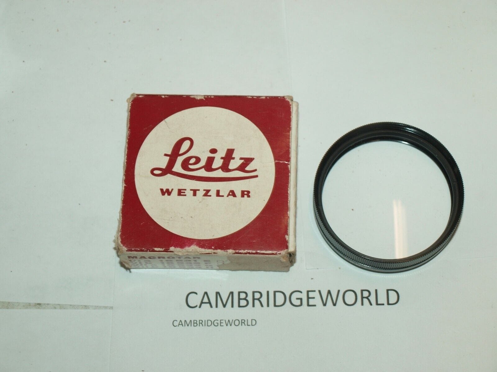 Leica Cameras & Photo:Lenses & Filters:Filters Leitz Leica Wetzlar MACROTAR VIIb CAT.No.16534H in FACTORY BOX NEW OLD STOCK
