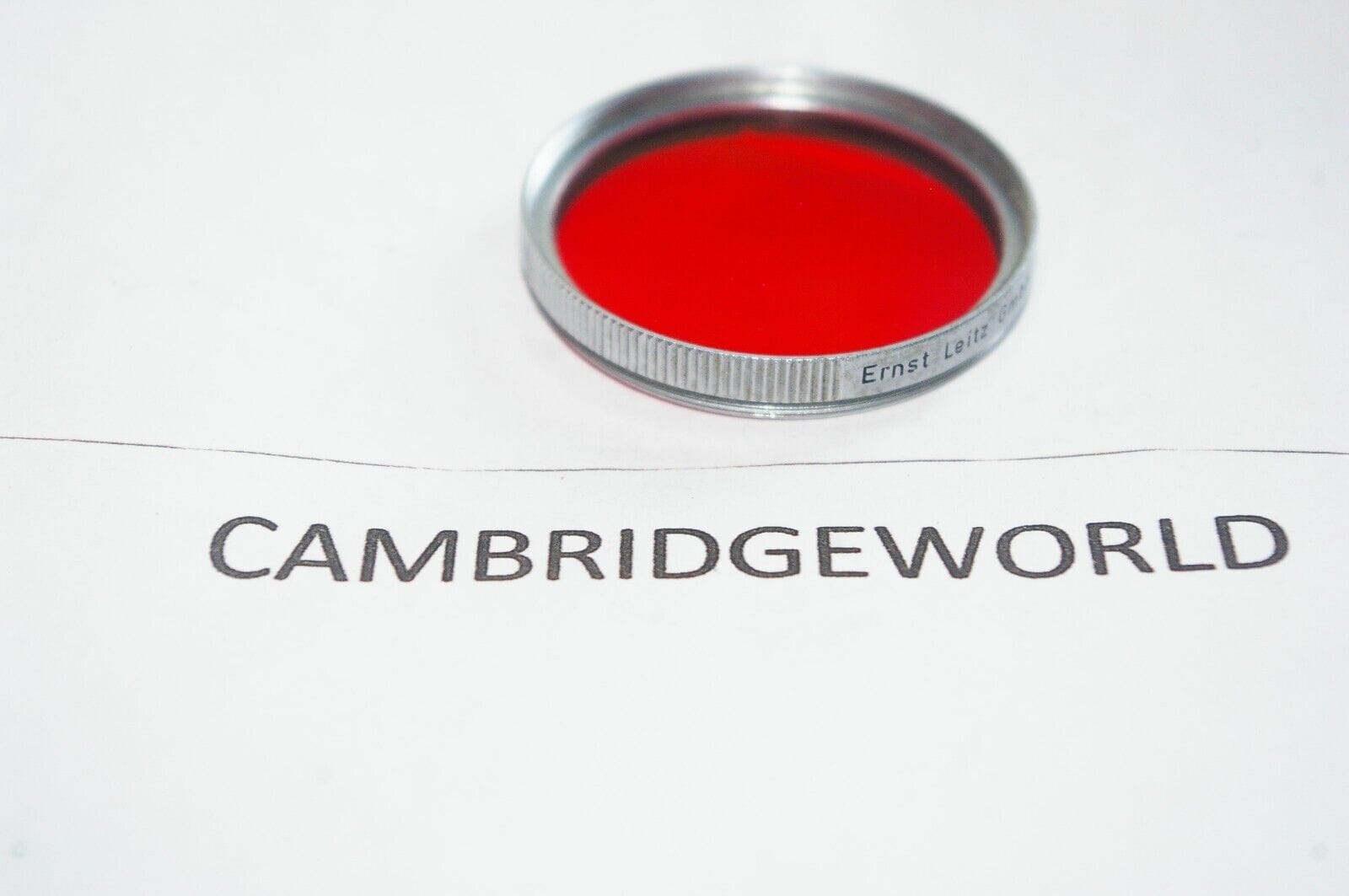 Leica Cameras & Photo:Lenses & Filters:Filters Leitz Leica  WETZLAR  RED  CHROME 39mm SCREW  in filter GENUINE LEICA BRAND