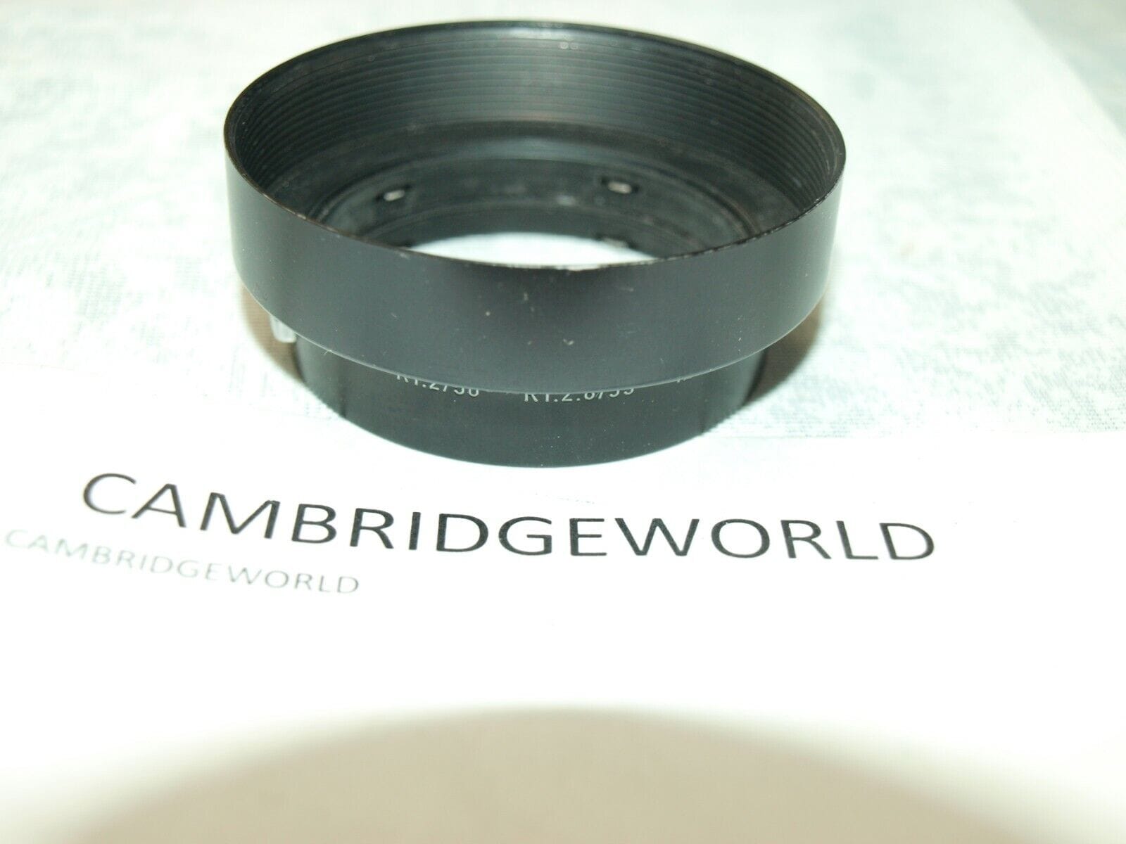 Leica Cameras & Photo:Lenses & Filters:Lens Hoods Leica Leitz Wetzlar Lens Hood  Cat.No.12564 fits R 50/2 35/2.8 GENUINE ORIGINAL