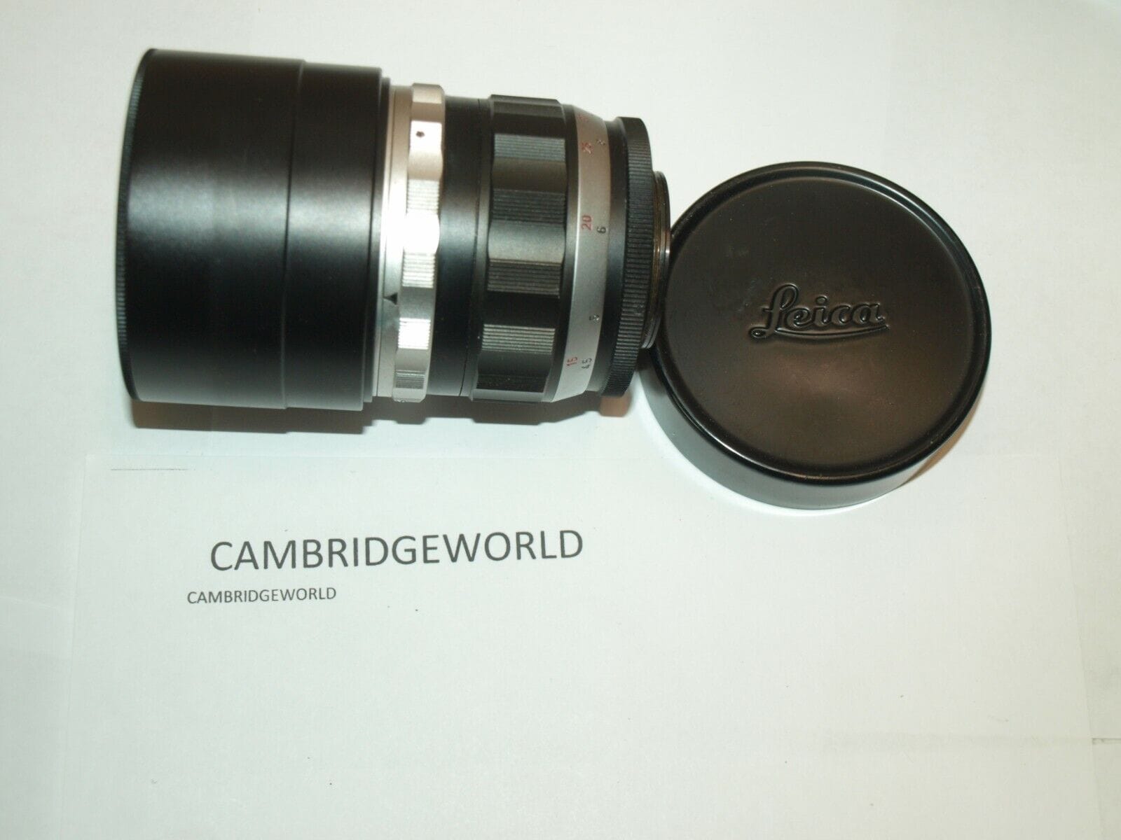 Leica Cameras & Photo:Lenses & Filters:Lenses Leica 200mm F4.0 Telyt 11069 P LEITZ WETZLAR TELEPHOTO  in the LEICA FACTORY BOX