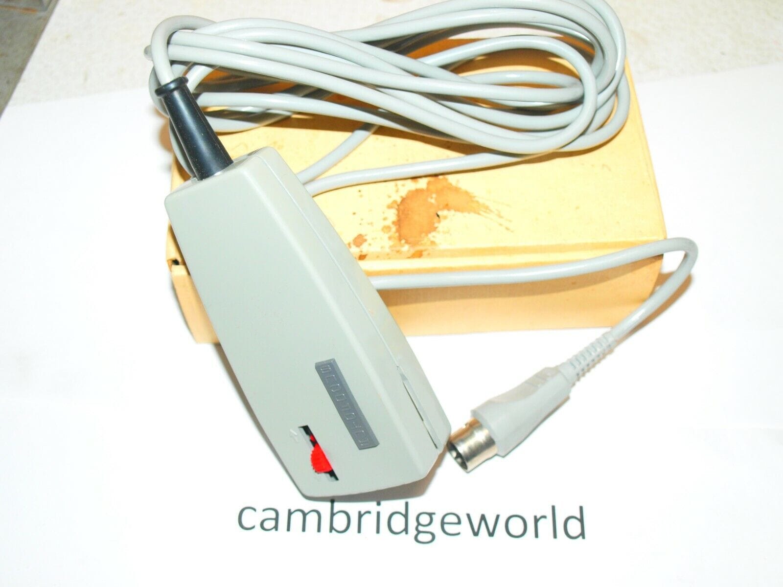 Leica Collectibles:Advertising:Merchandise & Memorabilia:Advertising-Print:1950-59 ERNST LEITZ LEICA PRADOVIT WETZLAR AUTOFOCUS REMOTE CONTROL OLD STOCK