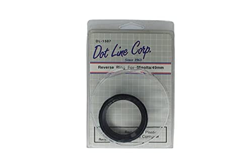 Line & Dot REVERSING Ring MINOLTA MD/MC/SR for 49MM Thread