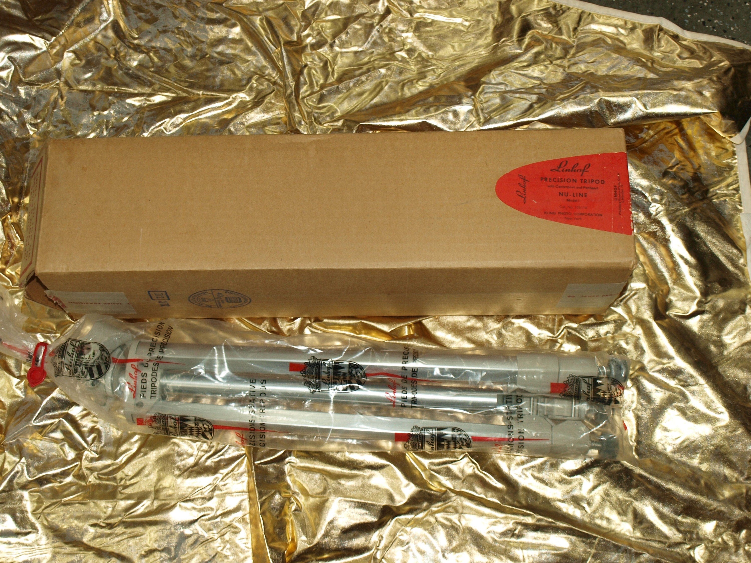 Linhof Linhof Nuline II tripod NEW old stock in the original factory box