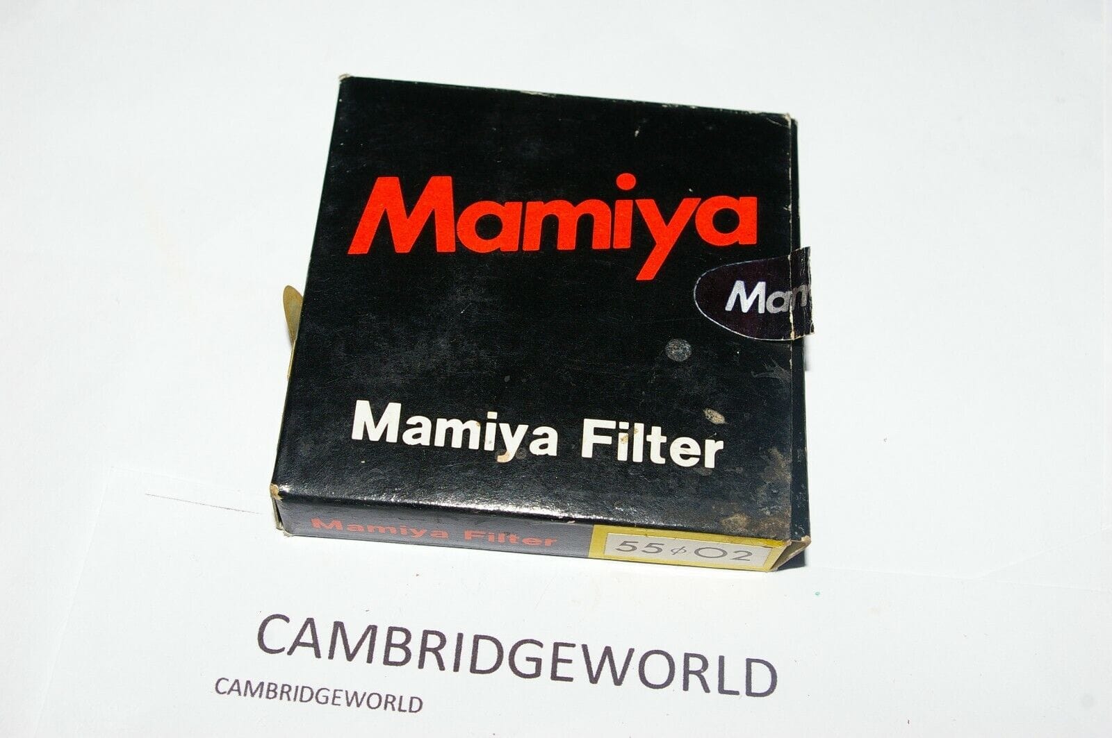 Mamiya Cameras & Photo:Lenses & Filters:Filters 55mm MAMIYA BRAND ORANGE OPTICAL GLASS SCREW IN FILTER NEW OLD STOCK WITH CASE