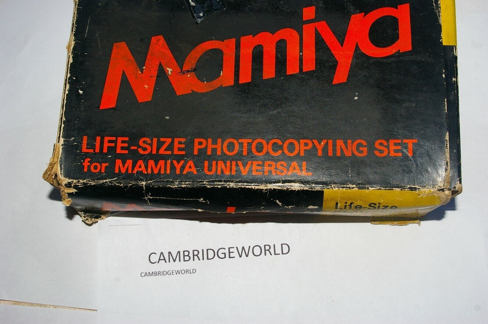 Mamiya Cameras & Photo:Lenses & Filters:Lenses LIFE SIZE PHOTO COPYING SET MAMIYA UNIVERSAL BRAND NEW VERY OLD STOCK