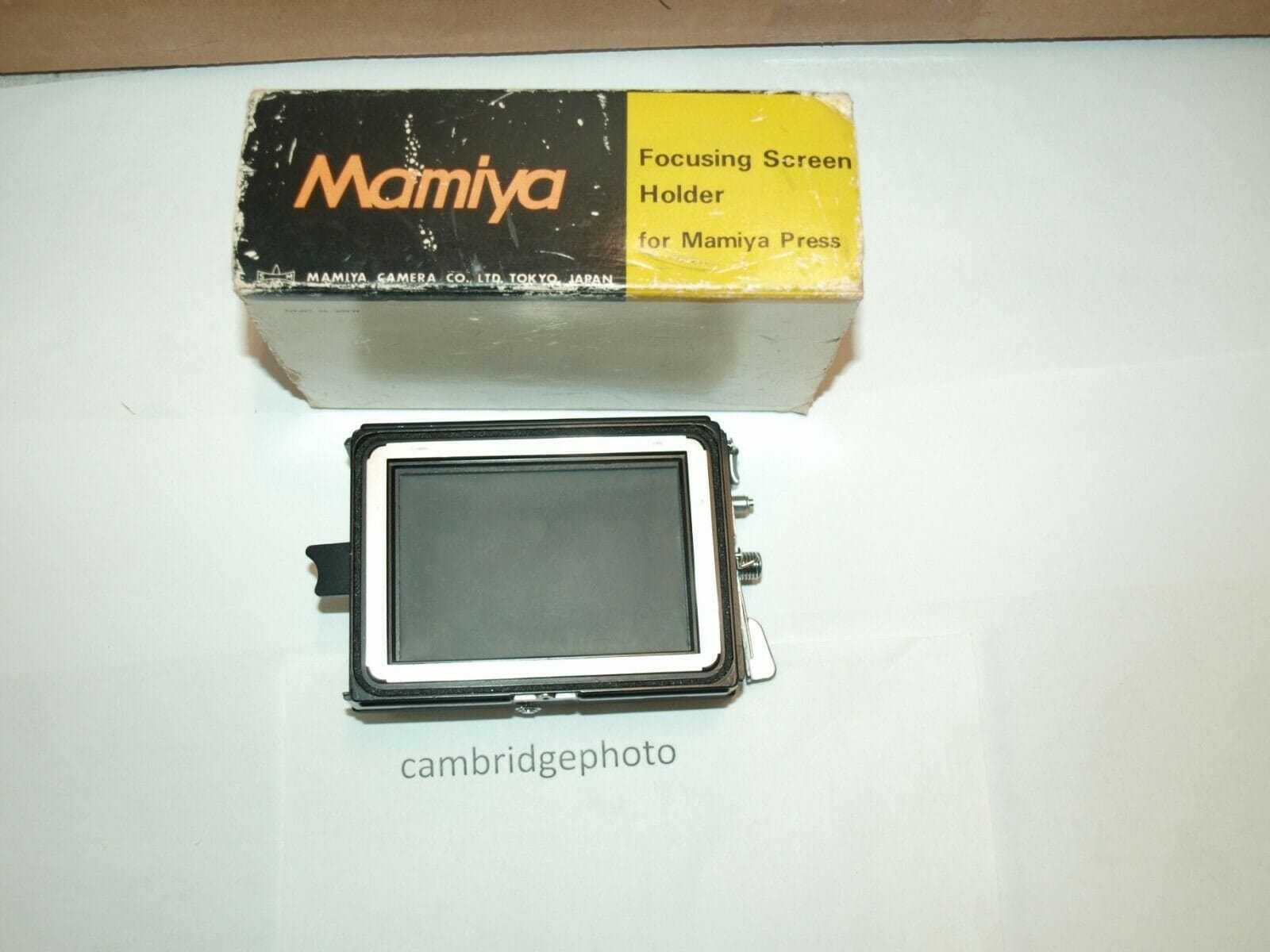 Mamiya NEW MAMIYA focusing screen holder for MAMIYA press in box
