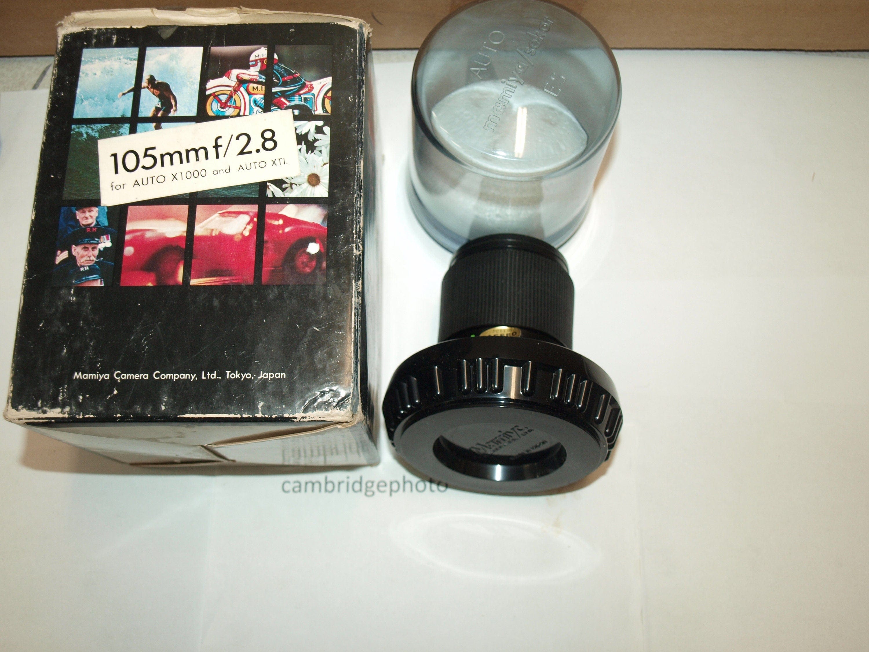 Mamiya NEW old stock 105mm F2.8 Mamiya Seor XTL telephoto lens for Mamiya XTL auto X1000