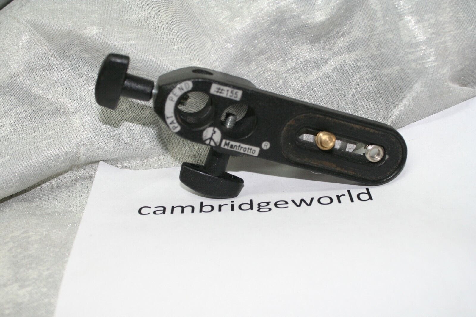 Manfrotto Sporting Goods:Fishing:Reel Parts & Repair MANFROTTO 155 BRACKET NEW OLD STOCK #155