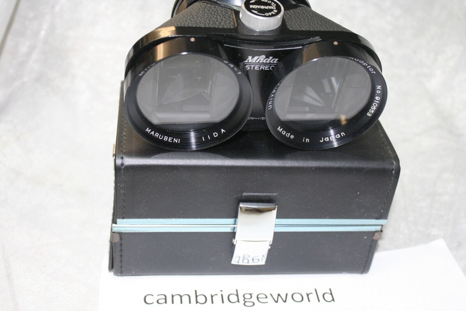 MIIDA Cameras & Photo:Lenses & Filters:Lenses MIIDA STEREO ATTACHMENT for 35mm CAMERAS NEW VERY OLD STOCK with CASE