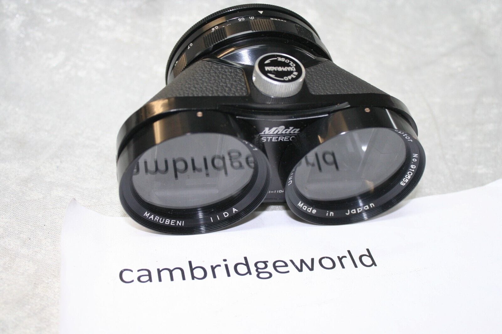 MIIDA Cameras & Photo:Lenses & Filters:Lenses MIIDA STEREO ATTACHMENT for 35mm CAMERAS NEW VERY OLD STOCK with CASE