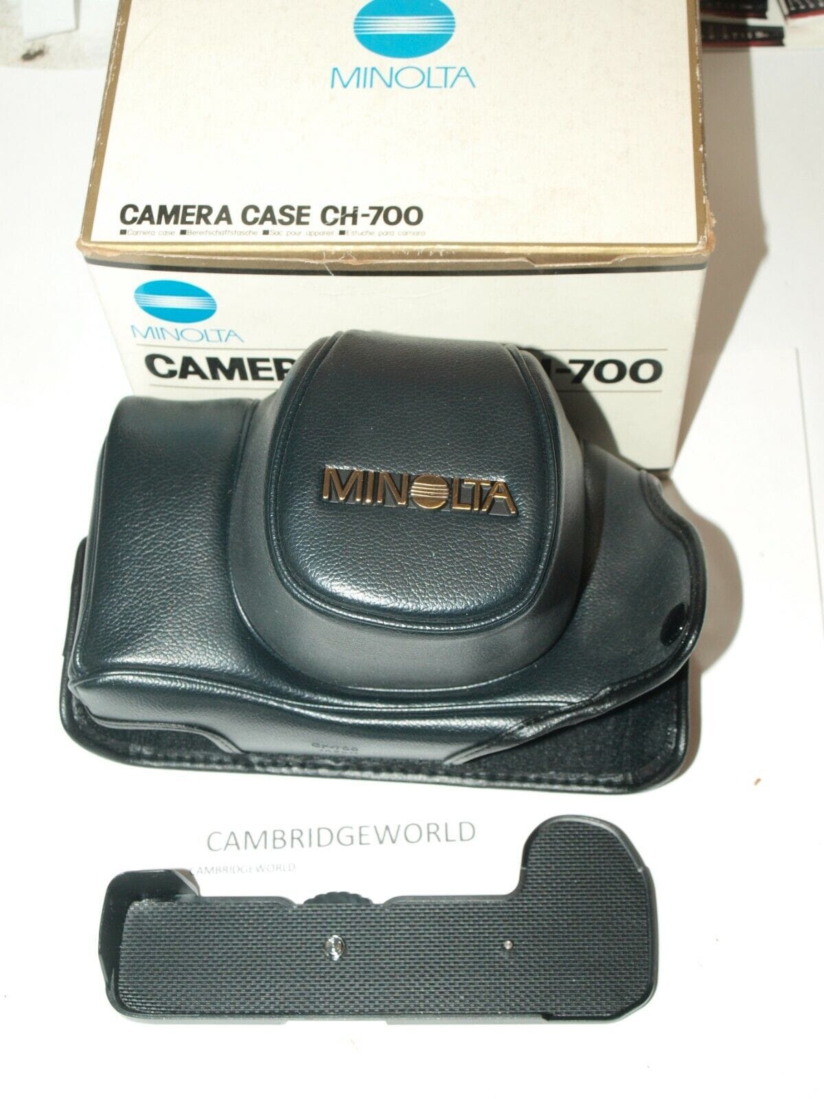 Minolta Cameras & Photo:Camera, Drone & Photo Accessories:Cases, Bags & Covers Minolta CH-700 Camera Case for a77000  Maxxum 7000i Dynax 7000i NEW OLD STOCK in