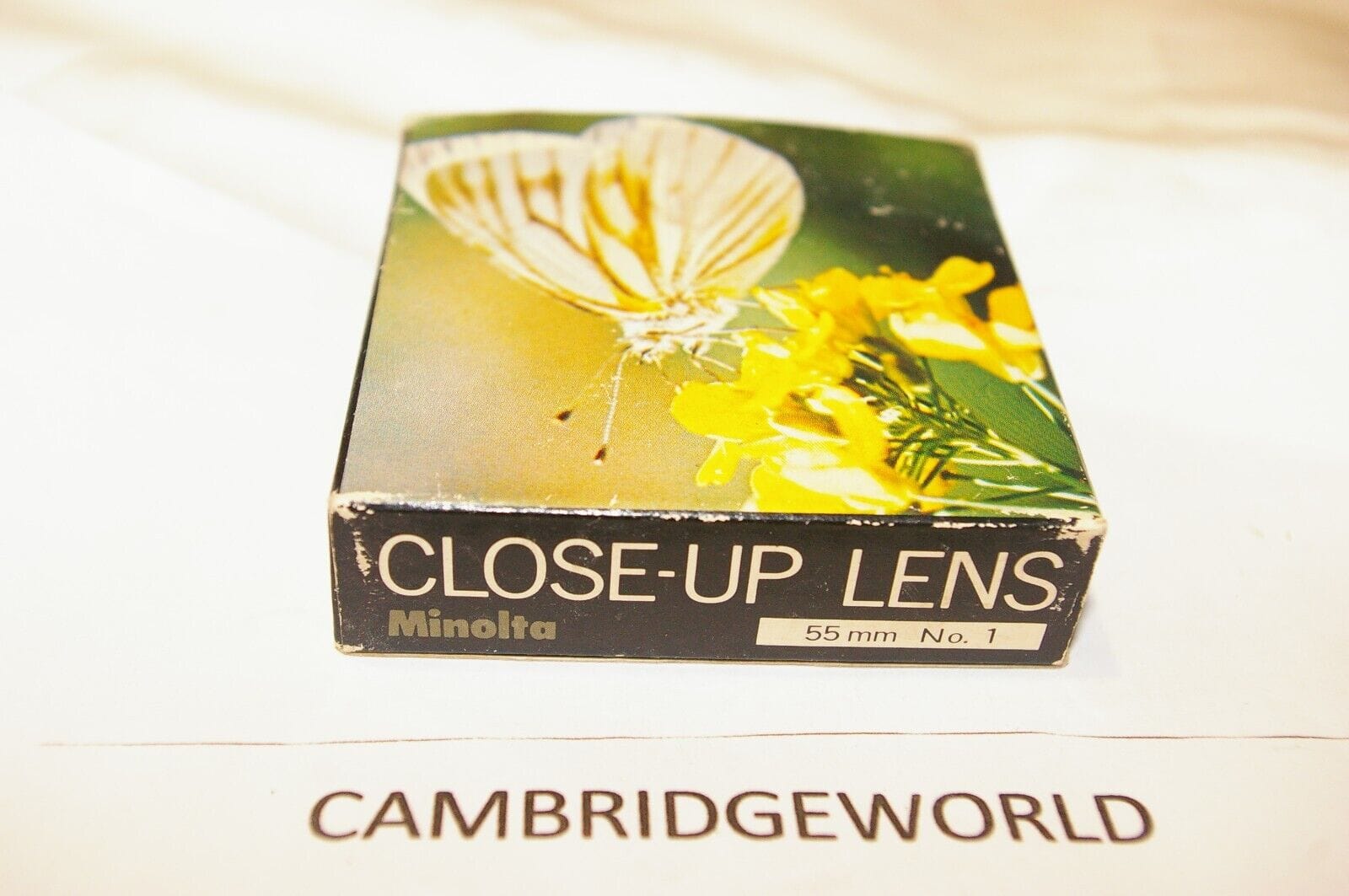 Minolta Cameras & Photo:Lenses & Filters:Filters MINOLTA 55mm No.1 Close UP MACRO lens filter with case NEW VERY OLD STOCK in BOX