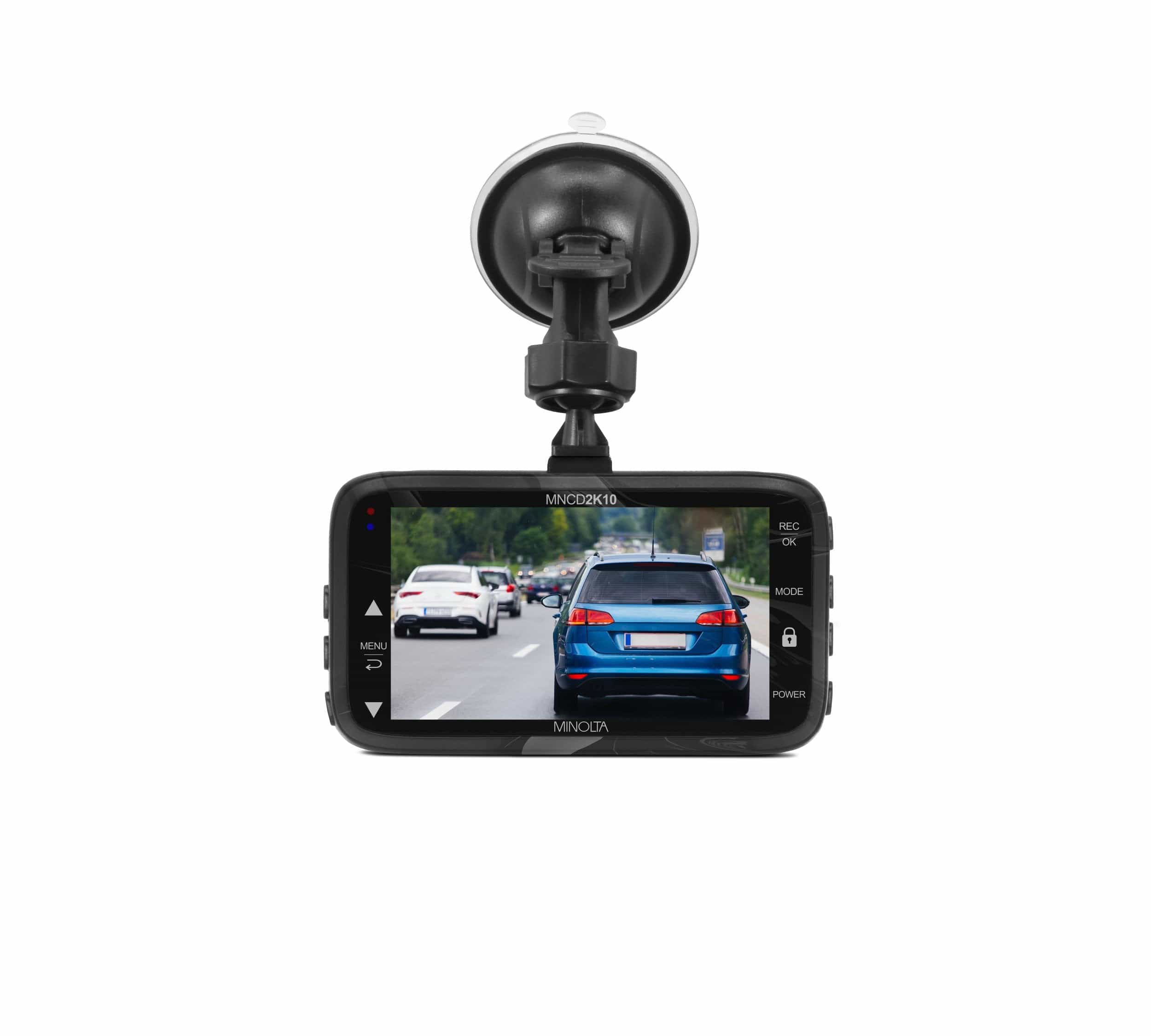 Minolta Minolta MNCD2K10 2.5K Quad HD Dash Camera with 3.0" LCD Screen (Black) *Discontinued*