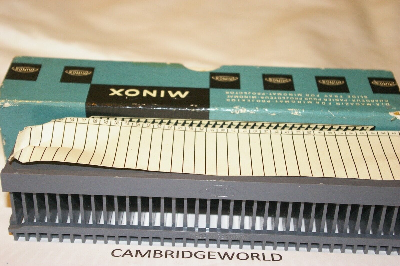 Minox Cameras & Photo:Camera Manuals & Guides NEW OLD STOCK Minox SLIDE PROJECTOR TRAY DIA MAGAZIN MINOX brand made in Gemany