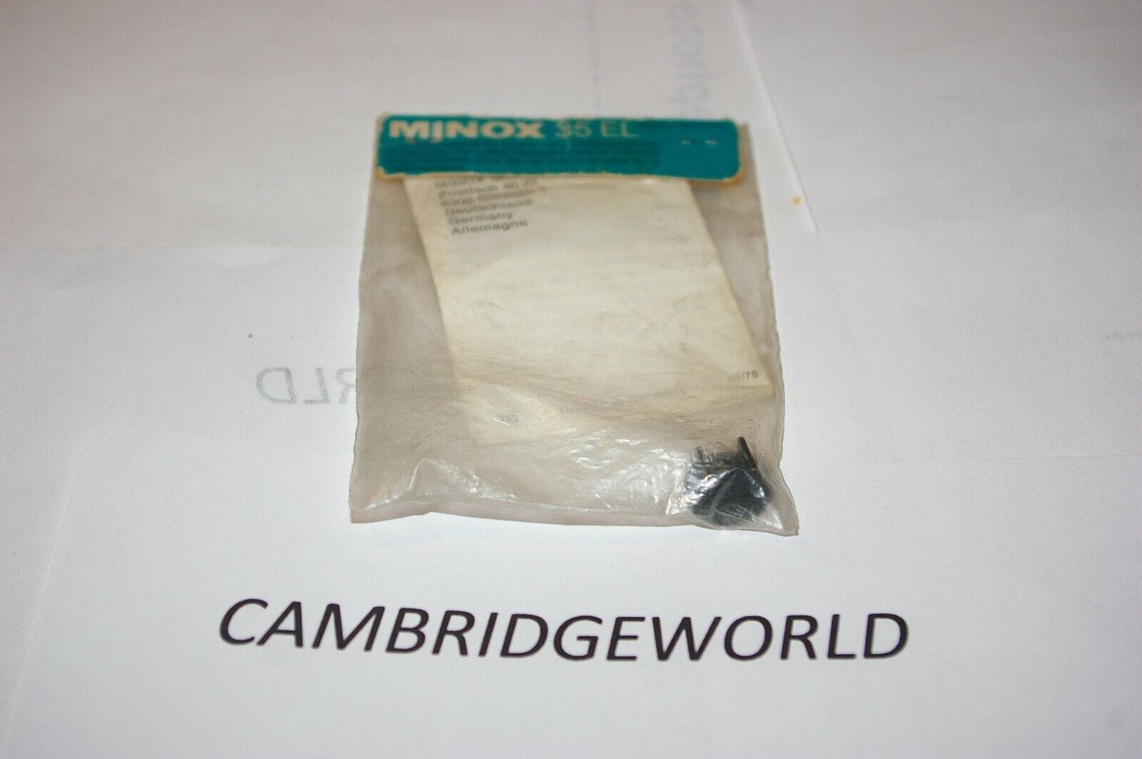 Minox Cameras & Photo:Lenses & Filters:Filters MINOX CONNECTOR for CABLE RELEASE & SELF TIMER NEW for 35mm EL SERIES CAMERAS