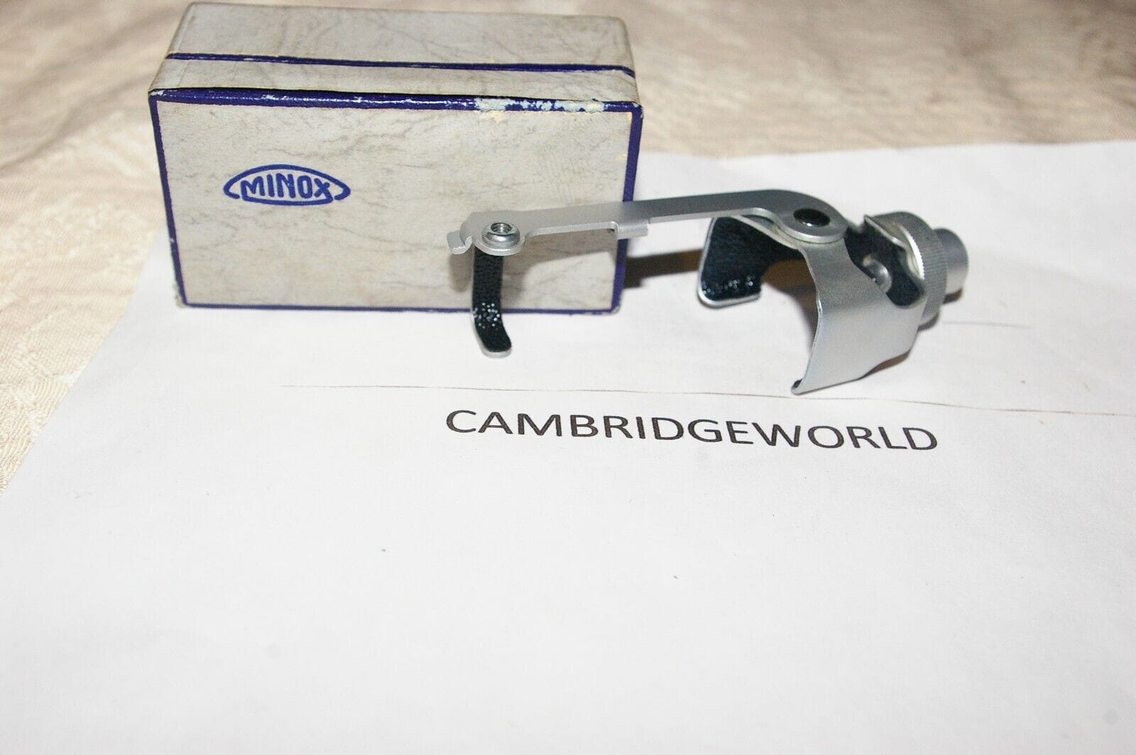 Minox Cameras & Photo:Vintage Movie & Photography:Vintage Cameras:Subminiature Cameras MINOX TRIPOD ADAPTER NEW in ORIGINAL FACTORY BOX for MINOX SUBMINIATURE CAMERAS