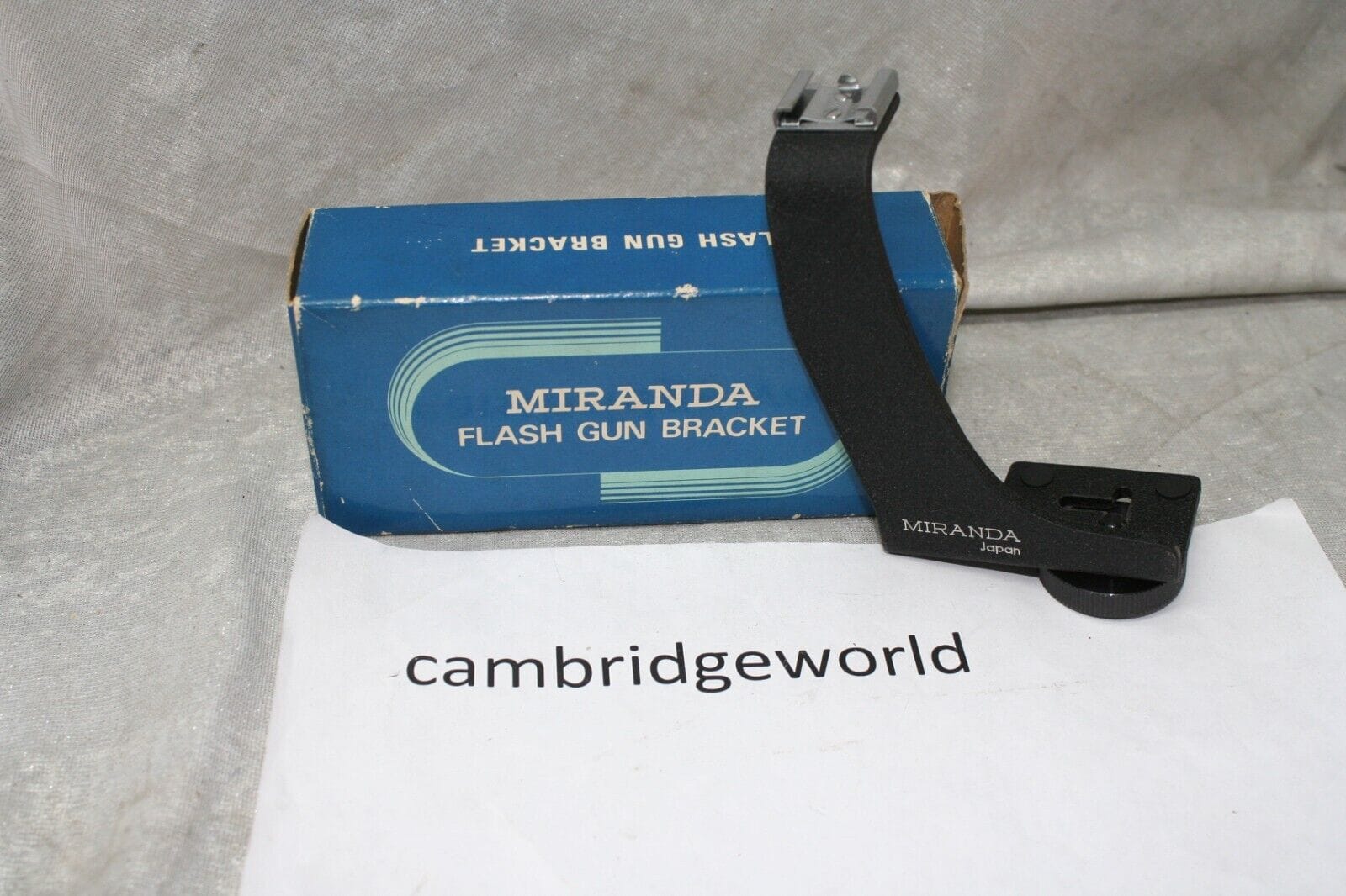 Miranda Cameras & Photo:Camera, Drone & Photo Accessories:Viewfinders & Eyecups MIRANDA FLASH GUN BRACKET GENUINE MIRANDA BRAND  NEW OLD STOCK in BOX